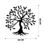 Wallity Tree Metal Wall Decor Negro